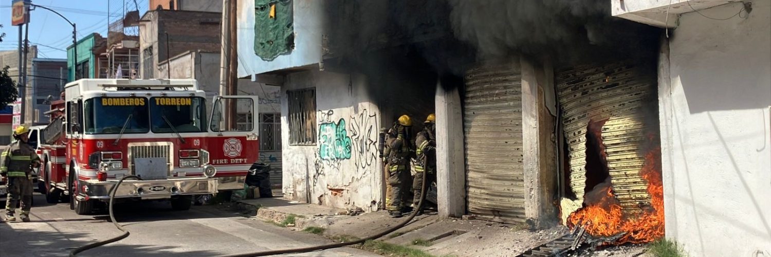 incendios Torreón abandonadas