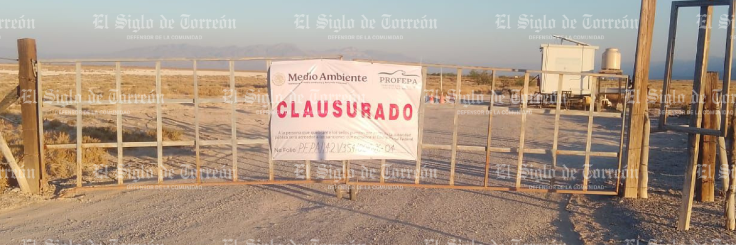 Clausura Río Mezquites Cuatro Ciénegas