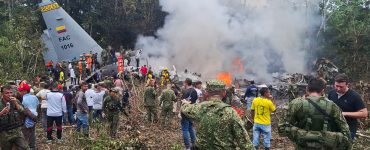 accidente avión Colombia
