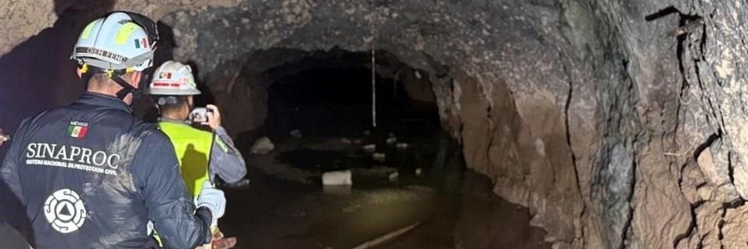 Mineros atrapados Sinaloa