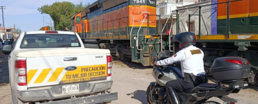 Descarrilamiento Locomotora Torreón