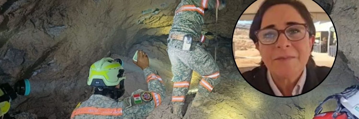 minero atrapado Sinaloa