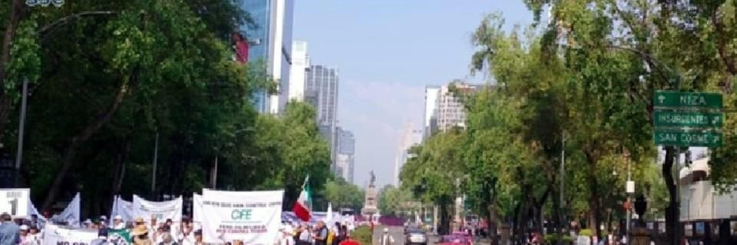 Protestas Reforma Centro CDMX