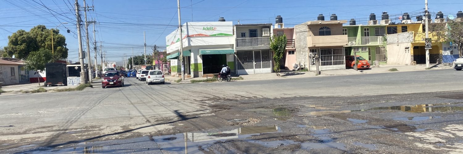 Obras agua drenaje Gómez Palacio