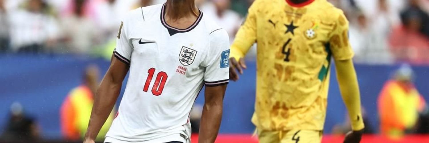 Empate Inglaterra Ghana