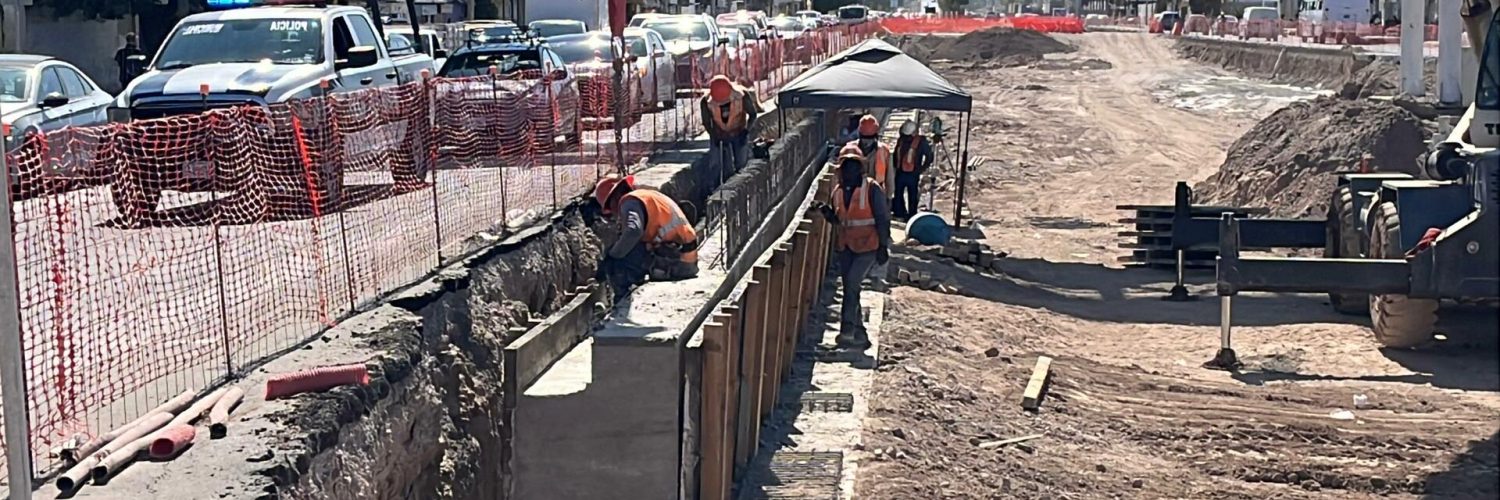 Obra vial Revolución-Vasconcelos