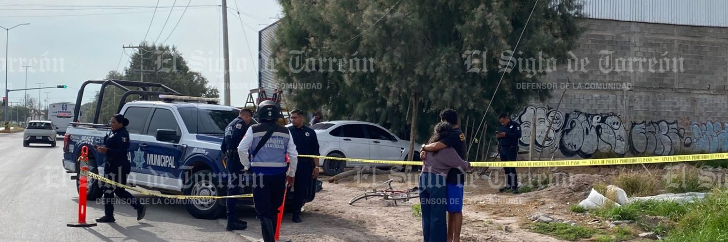 Ciclista arrollado Torreón