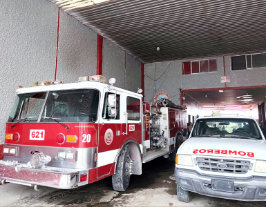 aumento sueldos bomberos Madero