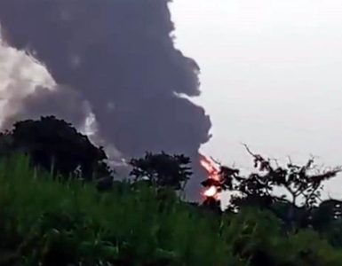 Explosión planta sal Veracruz
